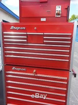 Snap On Master Series 5 5ft Tall 19drawer Tool Box Roll Cab In