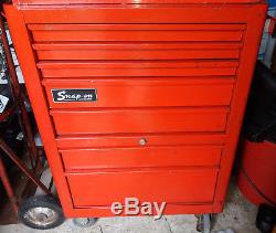 Vintage Snap On Tool Box Kra 380 7 Drawer Rolling Tool Chest Tool Cart