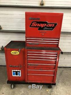 Vintage Snap On Tools Piece Roll Away Tool Box Pre Owned