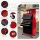 13 Drawers Rolling Tool Chest 3-in-1 Tool Box Organizer Lockable Wheels Sliding