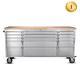 15 Drawers Mechanic Toolbox Chest Cabinet Trolley Roll Toolbox Storage 72 Y1e2