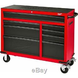 16 Drawer Tool Chest Rolling Cabinet Set Toolbox 6 Power Strip Outlets Milwaukee