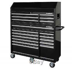 18-Drawer Rolling Power Tools Lid Storage Mechanic Chest Box Rolling Cabinet Set