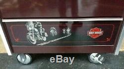 1998 Snap-on Harley Davidson 95th Anniversary Rolling Tool Box Like New