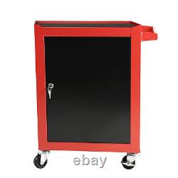 2 in 1 3-Drawer Utility Rolling Tool Cart Organize Cabinet Box Tool Chest Drawer