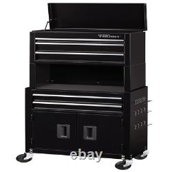 20 5-Drawer Rolling Tool Chest & Cabinet Combo with Riser