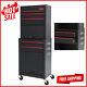 20-in 5-drawer Rolling Tool Box Chest Storage Cabinet On Wheels Garage Tough