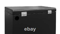 20-In 5-Drawer Rolling Tool Chest Cabinet Combo Detachable Top Box Lid Slides