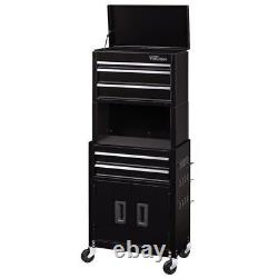 20-In 5-Drawer Rolling Tool Chest & Cabinet Combo with Riser