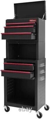 20-Inch 5-Drawer Rolling Tool Chest & Cabinet Combo by Hyper Tough