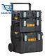 22 In. Portable Tool Box Cart Rolling Professional Storage Organizer 3pcs Best