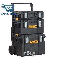 22 in. Portable Tool Box Cart Rolling Professional Storage Organizer 3pcs Best