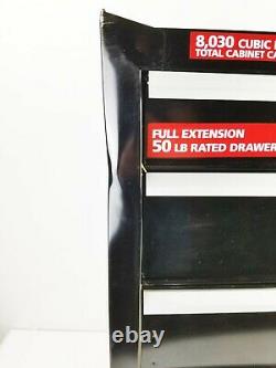 26 in. W x 18 in. D Standard Duty 4-Drawer Rolling Tool Cabinet Black