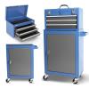 3-drawer Rolling Tool Cart 30-1/2tool Chest Tool Box Case Detachable With Wheels