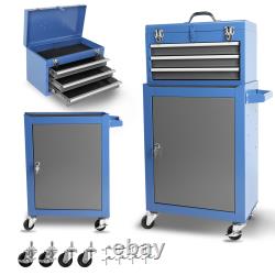 3-Drawer Rolling Tool Cart 30-1/2Tool Chest Tool Box Case Detachable With wheels