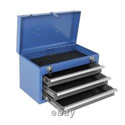 3-Drawer Rolling Tool Chest with Wheels Tool Box Organizer for Garage
