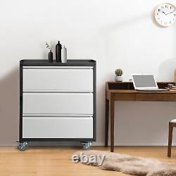 3 Drawers Tool Chest Rolling Metal Storage Cabinet Storage Tool Box with Wheels