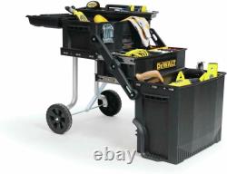 3 Mobile Tool Box Rolling Cart Portable Professional Stackable Storage Organizer