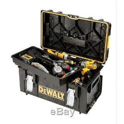 3-PC DEWALT ToughSystem Mobile Tool Box Large Portable Rolling Chest with Wheels