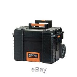 3 Piece Combo Deal Tool Box Portable Rolling Cart Professional Storage Organizer