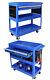 3 Tier Rolling Tool Cart With Drawers Service Cart Tool Organizer With Wheels