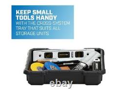 3-in-1 HART Tool Box, Rolling Lockable Mobile Tool Cart Storage and Organizer
