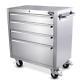 30 Tool Chest Box Stainless Steel 4 Drawer Cabinet Rolling Cart Garage Hot O2x9