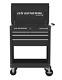 30 In. 4 Drawer Black Tech Cart Tool Storage Rolling Workstation Auto Shop Box