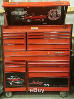 30th Anniversary Mustang SNAP ON Rolling Tool box Limited Edition