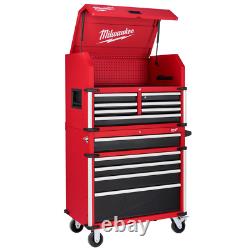 36 W 12-Drawer Mobile Rolling Tool Chest & Cabinet Combo Organizer With Wheels