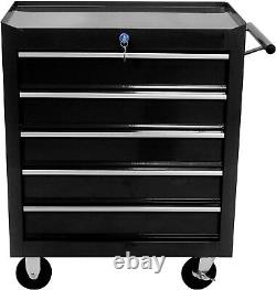 4/5/6/7 Drawer Rolling Tool Chest, Rolling Tool Box Steel Storage Cabinet Cart