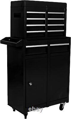 4/5/6 Drawers Tool Cabinet Rolling Tool Chest Garage Tool Cart Storage Cabinet