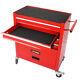 4 Drawer Rolling Tool Box Cart Tool Chest Tools Storage Cabinet With 4 Wheel Red