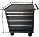 4-drawer Rolling Tool Chest, Tool Storage Cabinet Withdrawers, 4 Wheels Black