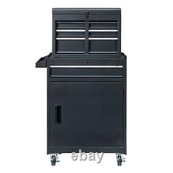 4 Drawers Rolling Tool Box Cart Tool Chest Tool Storage Cabinet with Wheels