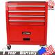 4 Drawers Rolling Tool Box Cart Tool Storage Cabinet Steel Tool Chest With Wheels