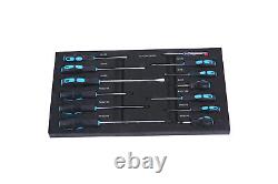 4 Drawers Rolling Tool Chest Storage Cabinet with Tool Sets and Wheels