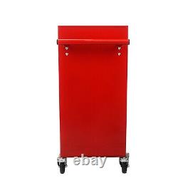 4 Drawers Tool Box Cart Storage Cabinet Rolling Garage Tool Chest with Wheels