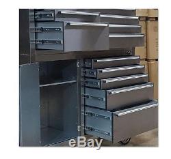 41 Heavy Duty Stainless Rolling Garage Tool Box Chest Storage Cabinet 12 Drawer