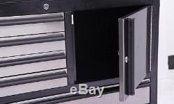 41 Mechanic Black Tinted Rolling Tool Chest Box Tool Trolley for DIY Workshop
