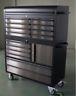 41 Mechanics Black Tinted Rolling Tool Chest Box Tool Trolley For Workshop