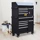 42 Electric 2-part Tool Chest Box Rolling Cart Storage Cabinet Drawers With Tray
