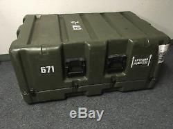 42x27x19 HUGE LARGE MILITARY PELICAN HARDIGG ROLLING STORAGE TOOL BOX CASE CHEST