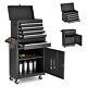 5 Drawer Heavy Duty Rolling Tool Chest Tool Box Withwheel Locking System Tool Cart