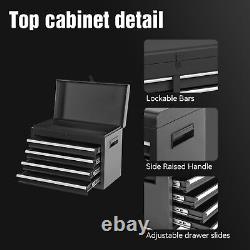 5 Drawer Heavy Duty Rolling Tool Chest Tool Box WithWheel Locking System Tool Cart