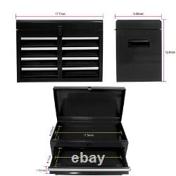 5-Drawer Rolling Tool Box Cart Detachable Tool Chest with 1 Adjustable Shelf