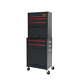 5-drawer Rolling Tool Chest Cabinet Ball Bearing Drawer Powder Coated Locking