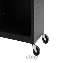 5-Drawer Rolling Tool Chest Cabinet Ball Bearing Drawer Powder Coated Locking