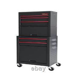 5 Drawer Rolling Tool Chest Cabinet Combo Hyper Tough 20 Inch Garage Shop New