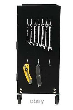 5 Drawer Rolling Tool Chest Chest Cabinet Equipment Storage Organizer Adjustable